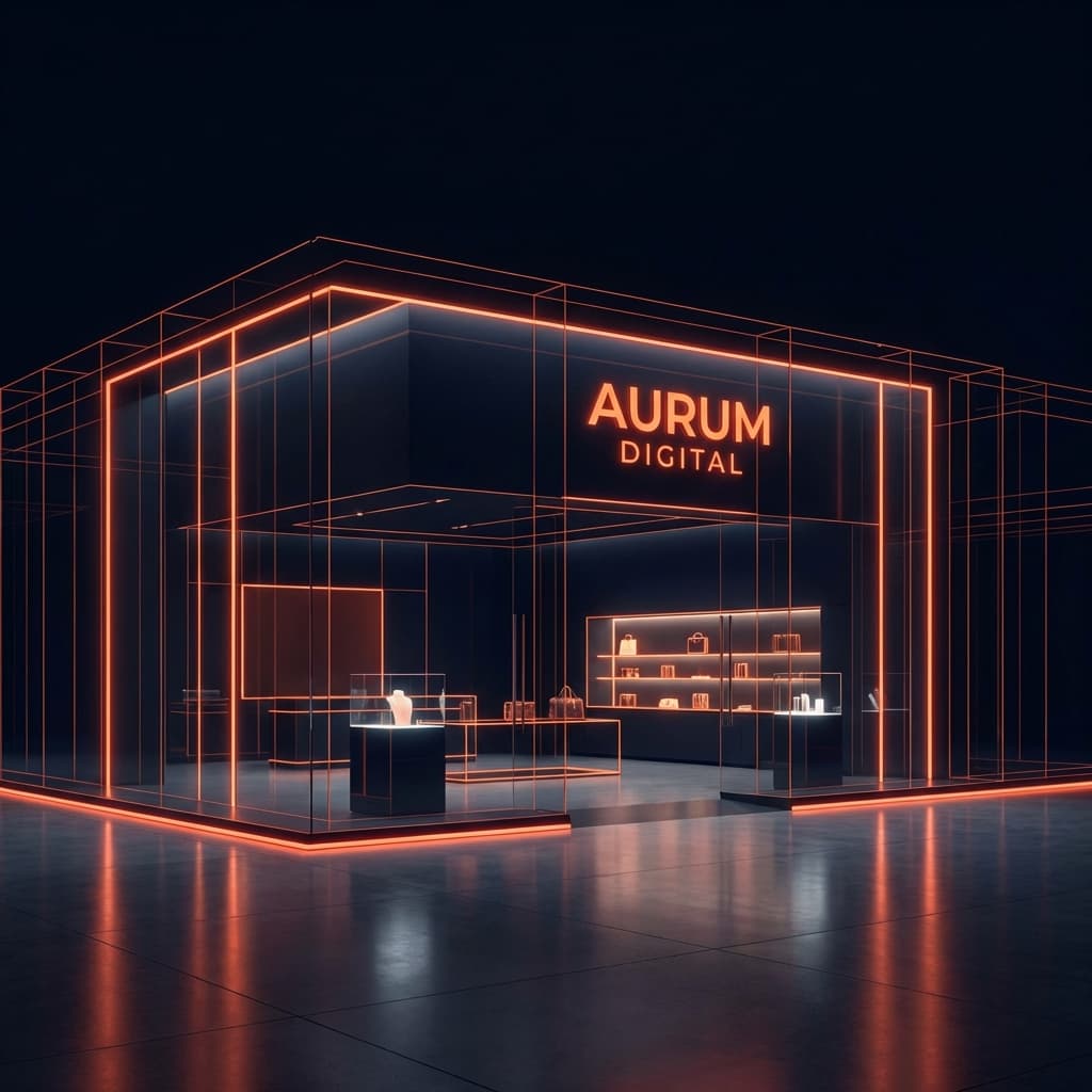 Retail Mega Mall Digital Twin Storefront